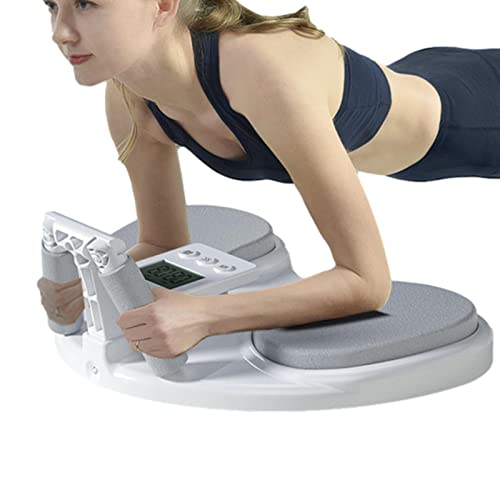 Syncboard | Plank Trainer mit integriertem Smart Timer | Tragbares Fitnessstudio, Bretter mit Timer für Muskeltraining, verbessert von Facynde