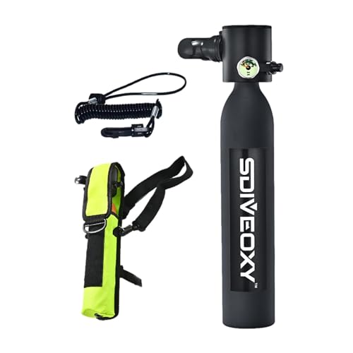 Tauchflasche -Tauchflaschen Für Das Tauchen Im Flachen Wasser Kleine Tauchflasche Tauchen Sauerstofftank Taucher Set Tauchausrüstung Tragbare von Facynde