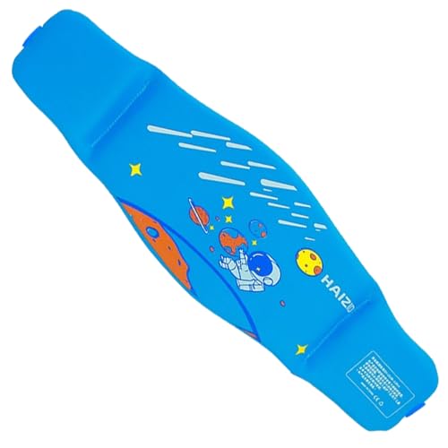 Unisex-Schwimmhilfe, aufblasbarer Schwimmgürtel, verstellbare Schwimmhilfe, Kinder-Schwimmtrainingshilfe, tragbarer Taillen-Schwimmgürtel für Kinder-Schwimmanfänger (blau) von Fadcaer
