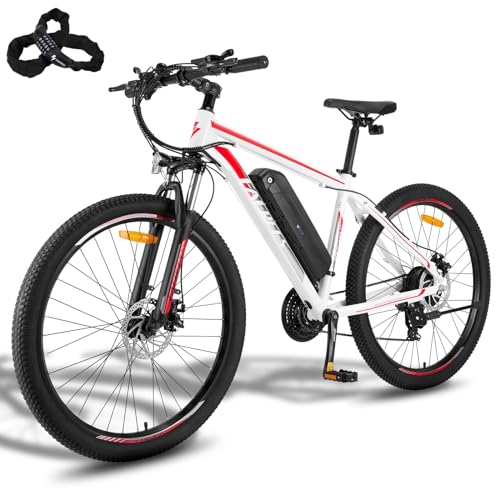 Fafrees F28 MT E-Bike 27,5 Zoll E-MTB 250 W Motor Elektrofahrrad 14,5 Ah Akku Shimano 21-Gang Mountainbike City E Bike Maximales Drehmoment 45N.m von Fafrees