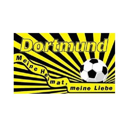Dortmund - Meine Heimat Meine Liebe Fahne (F58) von Fahnen-Flaggen