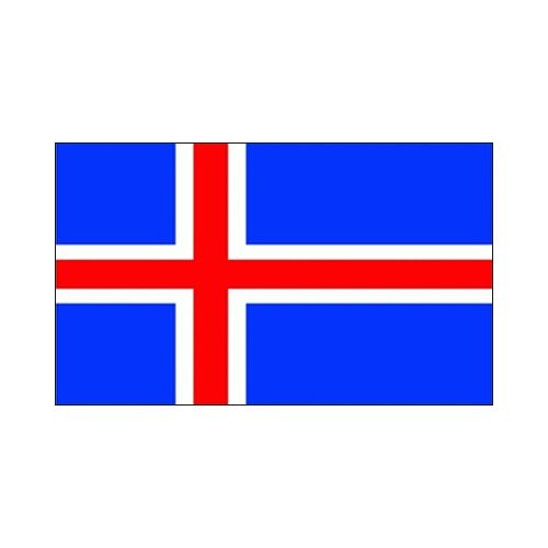Island Fahne (L79) von Fahnen-Flaggen