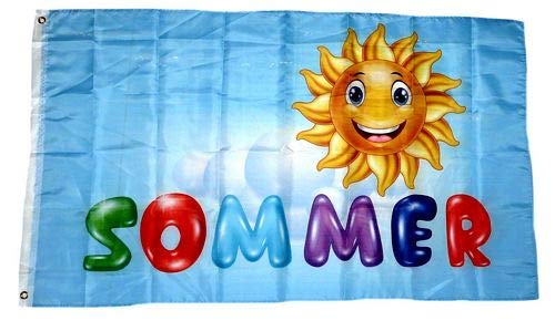 Fahne/Flagge Sommer Sonne 90 x 150 cm von FahnenMax
