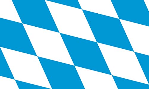 Fahne/Flagge Freistaat Bayern Raute NEU 60 x 90 cm von FahnenMax