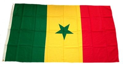 Fahne/Flagge Senegal NEU 90 x 150 cm Flaggen von FahnenMax