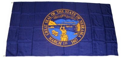 Fahne / Flagge USA Nebraska NEU 90 x 150 cm Flaggen von FahnenMax