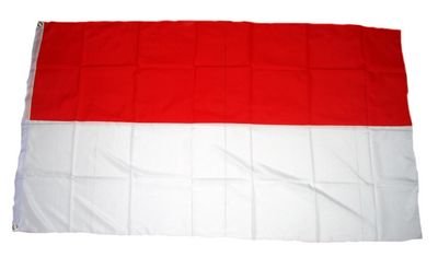 Fahne Flagge Schützenfest rot/weiß 60 x 90 cm Flaggen von FahnenMax