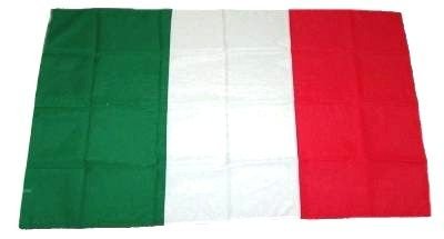 Fahne/Stockflagge Italien 30 x 45 cm Flagge von FahnenMax