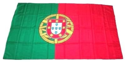 Fahne/Stockflagge Portugal 30 x 45 cm Flagge von FahnenMax
