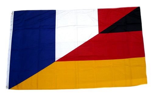 Flagge/Fahne Deutschland/Frankreich 90 x 150 cm von FahnenMax