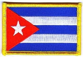 Flaggen Aufnäher Patch Kuba/Cuba Fahne Flagge NEU von FahnenMax