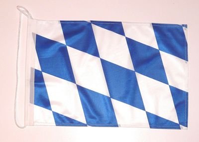 Bootsflagge Bayern Raute Bootsfahne NEU Fahne Flagge von FahnenMax