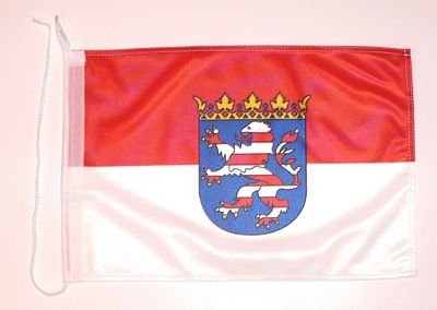 Bootsflagge Hessen Bootsfahne NEU Fahne Flagge von FahnenMax