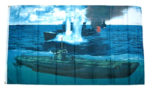 Fahne/Flagge U-Boot 90 x 150 cm von FahnenMax