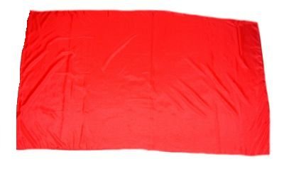Fahne/Stockflagge Rot 30 x 45 cm Flagge von FahnenMax