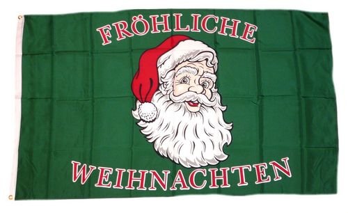 Fahne/Flagge Fröhliche Weihnachten 90 x 150 cm von FahnenMax