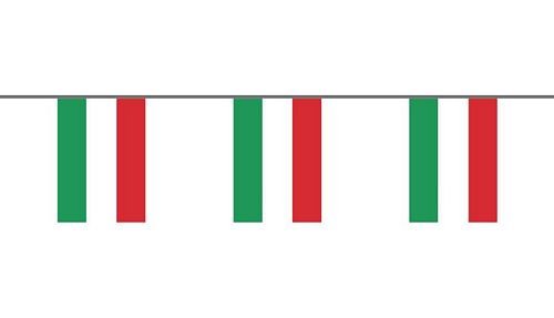 Fahnenkette Ungarn 6 m Fahne Flagge Flaggenkette von FahnenMax