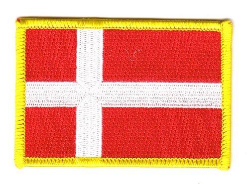 Flaggen Aufnäher Patch Dänemark Fahne Flagge von FahnenMax