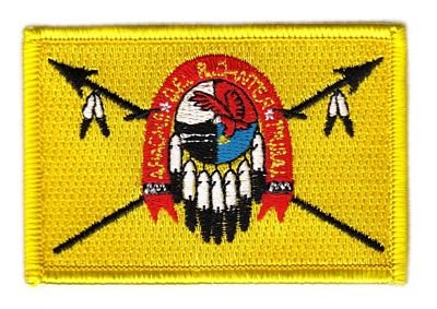 Flaggen Aufnäher Patch Indianer - Apachen Fahne Flagge von FahnenMax