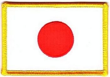 Flaggen Aufnäher Patch Japan Fahne Flagge NEU von FahnenMax