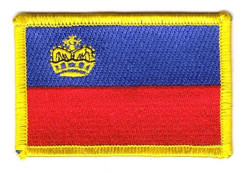 Flaggen Aufnäher Patch Liechtenstein Fahne Flagge von FahnenMax