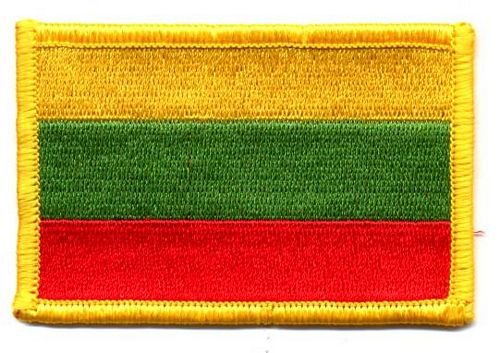 Flaggen Aufnäher Patch Litauen Fahne Flagge von FahnenMax
