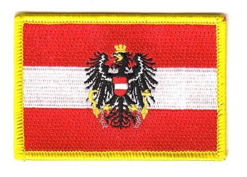 Flaggen Aufnäher Patch Österreich Adler Fahne Flagge von FahnenMax
