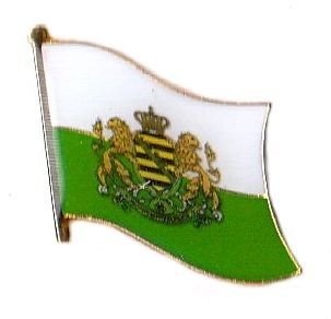Flaggen Pin Königreich Sachsen Fahne Flagge Anstecknadel von FahnenMax