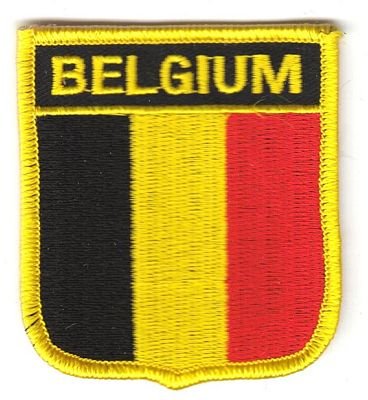 Wappen Aufnäher Patch Belgien Flagge Fahne NEU von FahnenMax