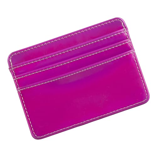 Fahoujs Leder Brieftasche RFIDs Blockieren Minimalistische Kartenhalter Karten Slots Und 1 Taschen Front Taschen Brieftaschen Für Männer Und Frauen Leder Brieftasche von Fahoujs