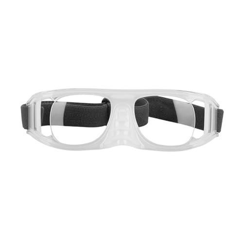 Fahoujs Stoßfestigkeit, Basketball-Schutzbrille, Sportbrille, Basketballbrille, verstellbare Stirnbänder, Schutzbrille, Fahrradbrille, abnehmbare Stirnbänder von Fahoujs