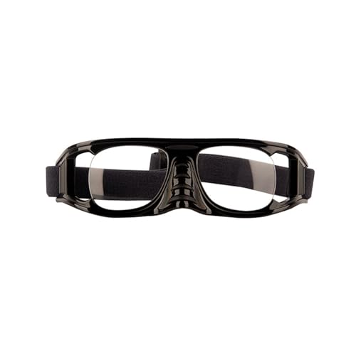 Fahoujs Stoßfestigkeit, Basketball-Schutzbrille, Sportbrille, Basketballbrille, verstellbare Stirnbänder, Schutzbrille, Fahrradbrille, abnehmbare Stirnbänder von Fahoujs