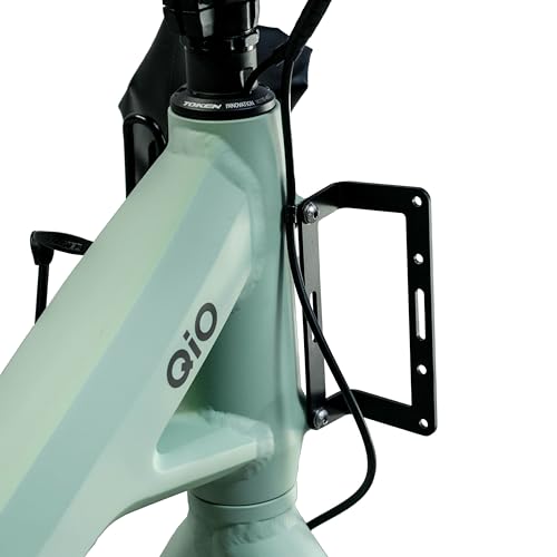 Fahrer Multiadapter für QiO Kompakträder - Adapter für Vier Zubehörteile, Flaschenhalter, Schloßhalter, aus Edelstahl von Fahrer Berlin
