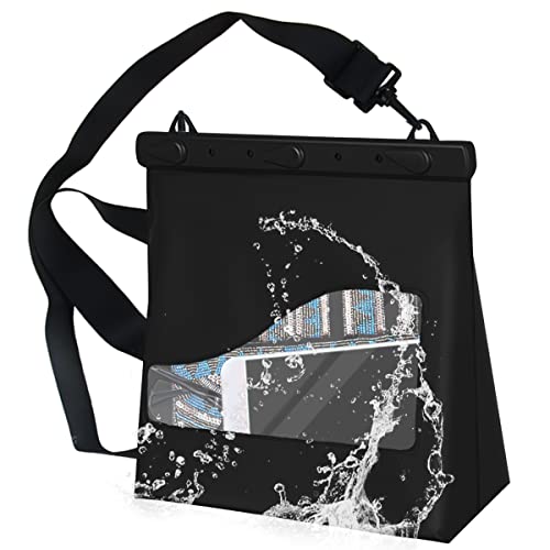 FainFun wasserdichte Bauchtasche zum Schwimmen wasserdichte Tasche, wasserdichte Handyhülle mit Verstellbarem Schultergurt, Wasserfester Beutel für Schwimmen, Klettern, Wassersport von FainFun