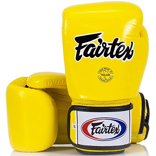 Fairtex Boxhandschuhe, BGV1, gelb Größe 12 Oz von Fairtex