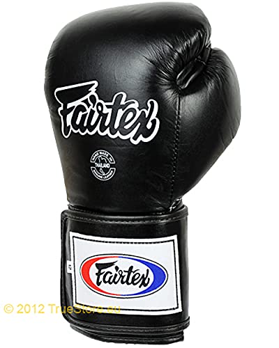 Fairtex Boxhandschuhe BGV5 Super Sparringshandschuhe, schwarz/ 16 Unzen von Fairtex