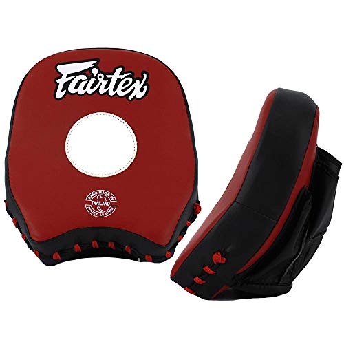 Fairtex Boxpratzen, Mini, FMV14 schwarz-rot von Fairtex