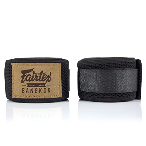 Fairtex HW4 Elastic Handwraps - Black 180" von Fairtex
