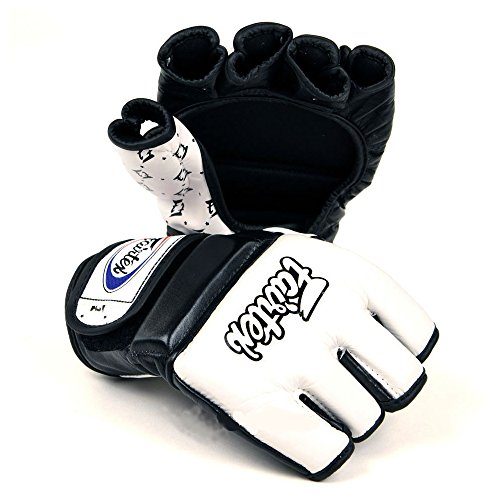 Fairtex MMA Handschuhe Super Sparring (FGV17), schwarz / weiß, L von Fairtex