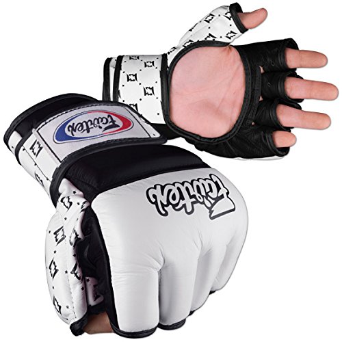 Fairtex MMA Handschuhe Super Sparring (FGV17), schwarz / weiß, M von Fairtex