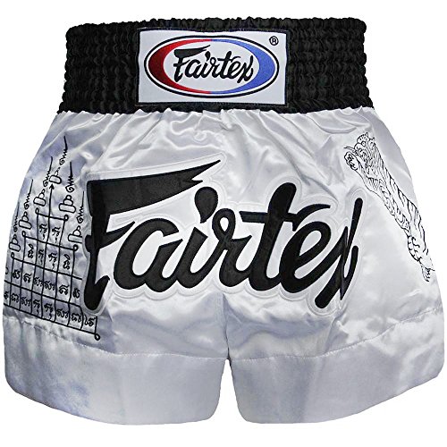 Fairtex Muay Thai Shorts, Satin, BS113, Thaibox Hosen Short Thaiboxen Kickboxen Größe XXL von Fairtex