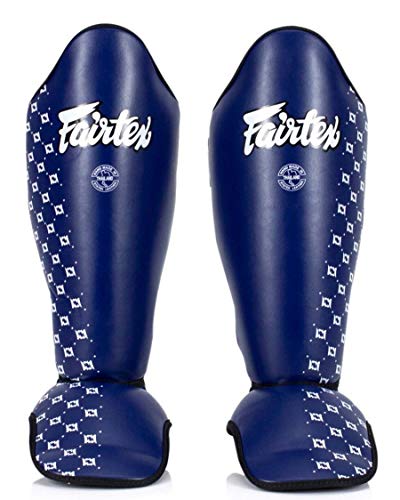 Fairtex Schienbein- und Spannschoner SP5 - Super Comfort, blau, M von Fairtex