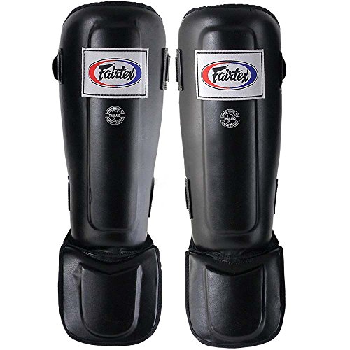 Fairtex Schienbeinschutz, SP3, schwarz, Schienbeinschoner, Shin Pads, Guards MMA Größe M von Fairtex