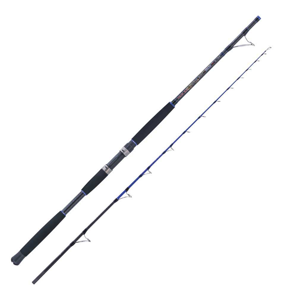 Falcon Blue Fighter Boat Strong Action Bottom Shipping Rod Silber 2.10 m / 3.3 Lbs von Falcon