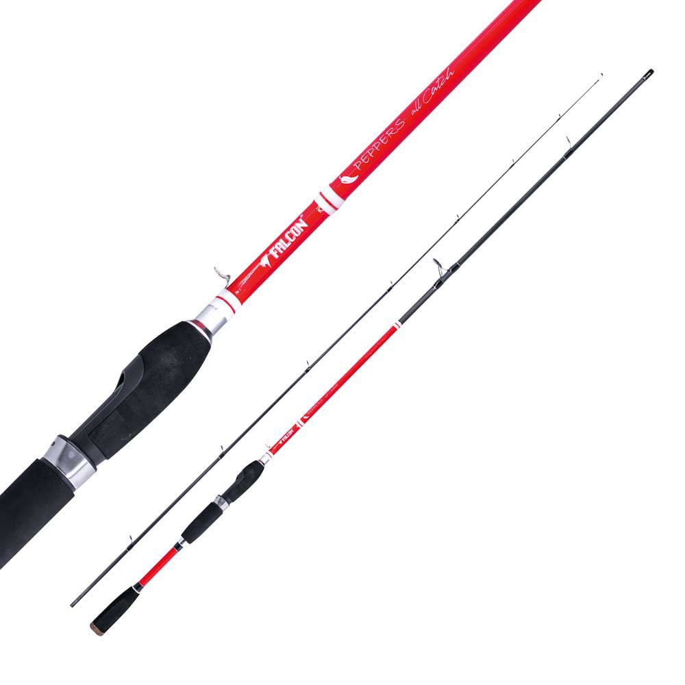 Falcon Peppers All Catch Spinning Rod Silber 2.43 m / 10-20 g von Falcon