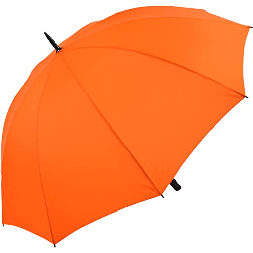 Falcone® XXL Golfschirm Fiberglas 10-teilig windsicher - orange von Falcone