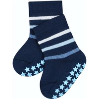 FALKE Multi Stripe Baby-Stoppersocken marine 74/80 von Falke