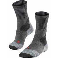 FALKE TK4 Trekkingsocken Damen asphalt melange 37-38 von Falke