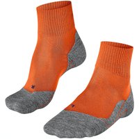FALKE TK5 Short Cool Socken Herren dutch orange 46-48 von Falke