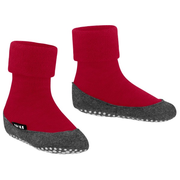 Falke - Kid's Cosyshoes - Hüttenschuhe Gr 31-32 rot von Falke